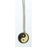 761 YinYang Necklace, Color Changing