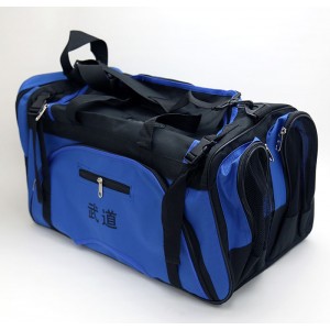 125EBE Martial Arts Bag with Mesh (Blue)