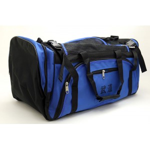 125FBE Martial Arts Bag w/ Mesh Top (Blue)