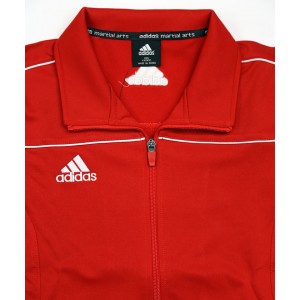 242JB Adidas Track Jacket (Red/White)