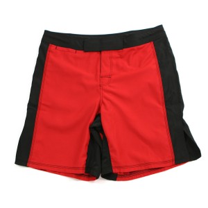 671RB MMA Shorts, Red/Black