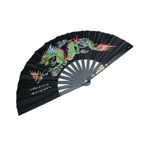575B STEEL Fan w/ Dragon
