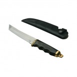 961 - Steel Tanto (11.25")-Black wood handle
