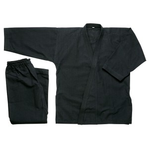 224 Karate - (10 oz) Medium Heavy, Black