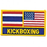 P1518  THAILAND & USA KICKBOXING PATCH