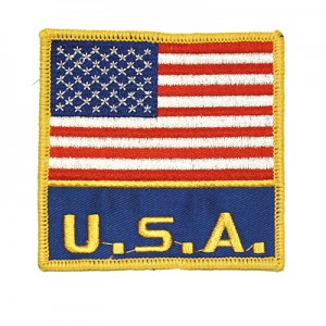 P1101 (US Flag with "USA") Patch
